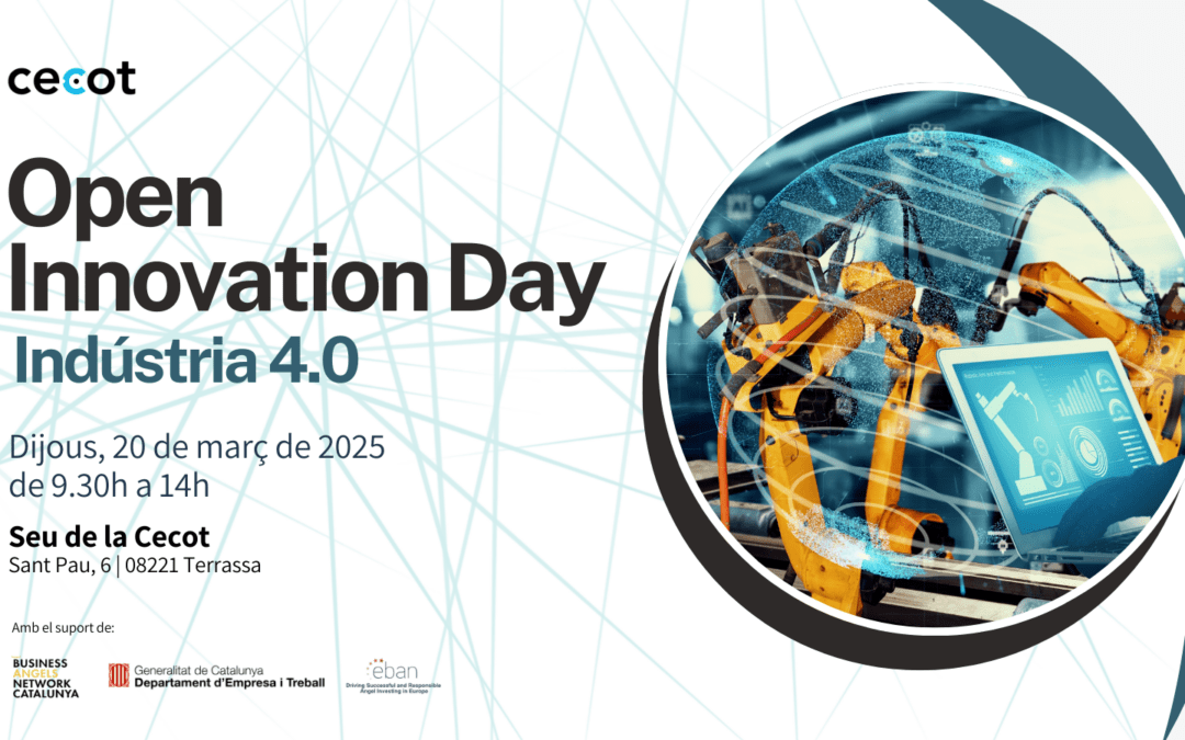 L’OPEN INNOVATION DAY Indústria 4.0, PRESENTA A VUIT EMPRESES EMERGENTS DEL SECTOR INDUSTRIAL