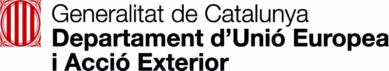 Logo Dep Unió Europea i Acció Exterior h2